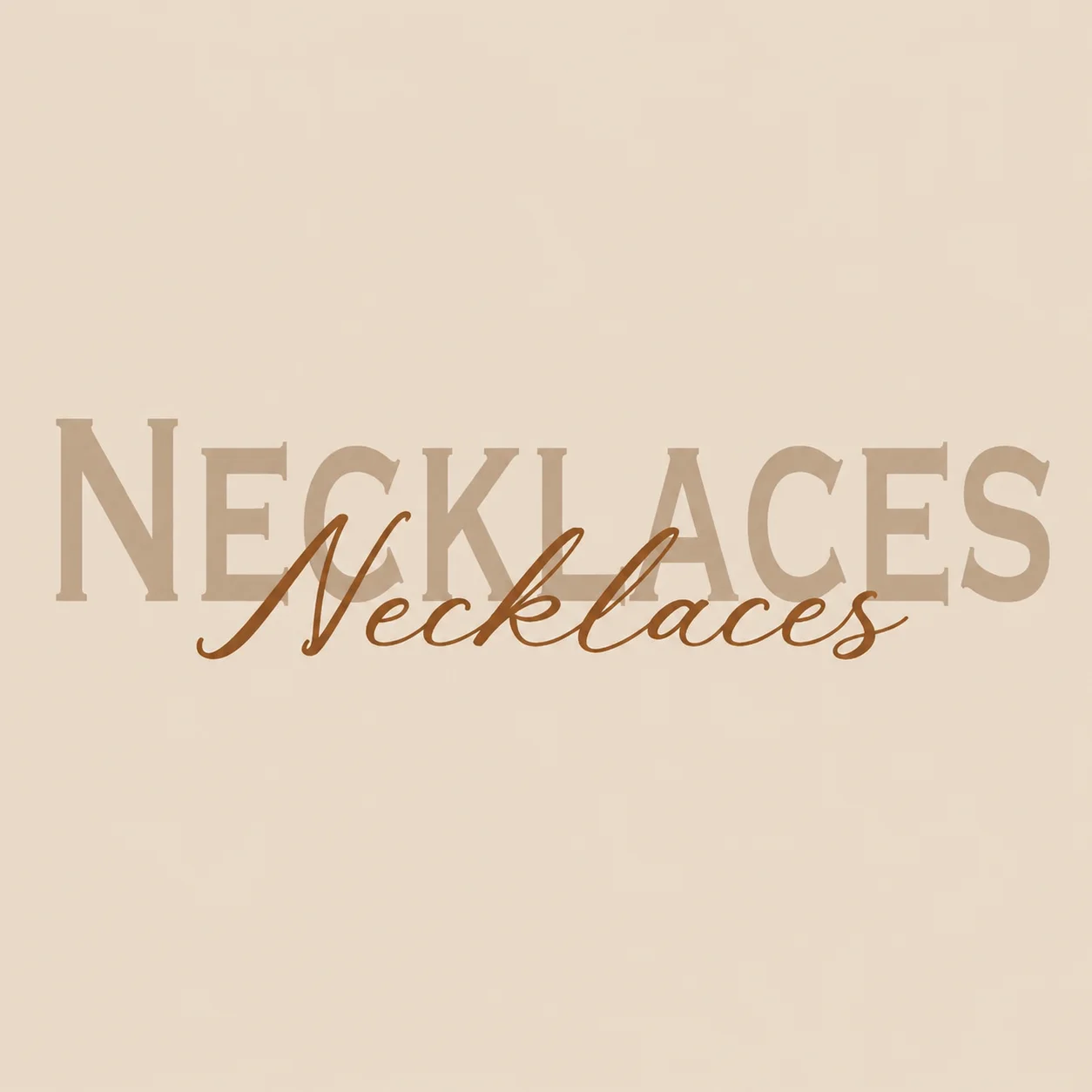 Necklaces